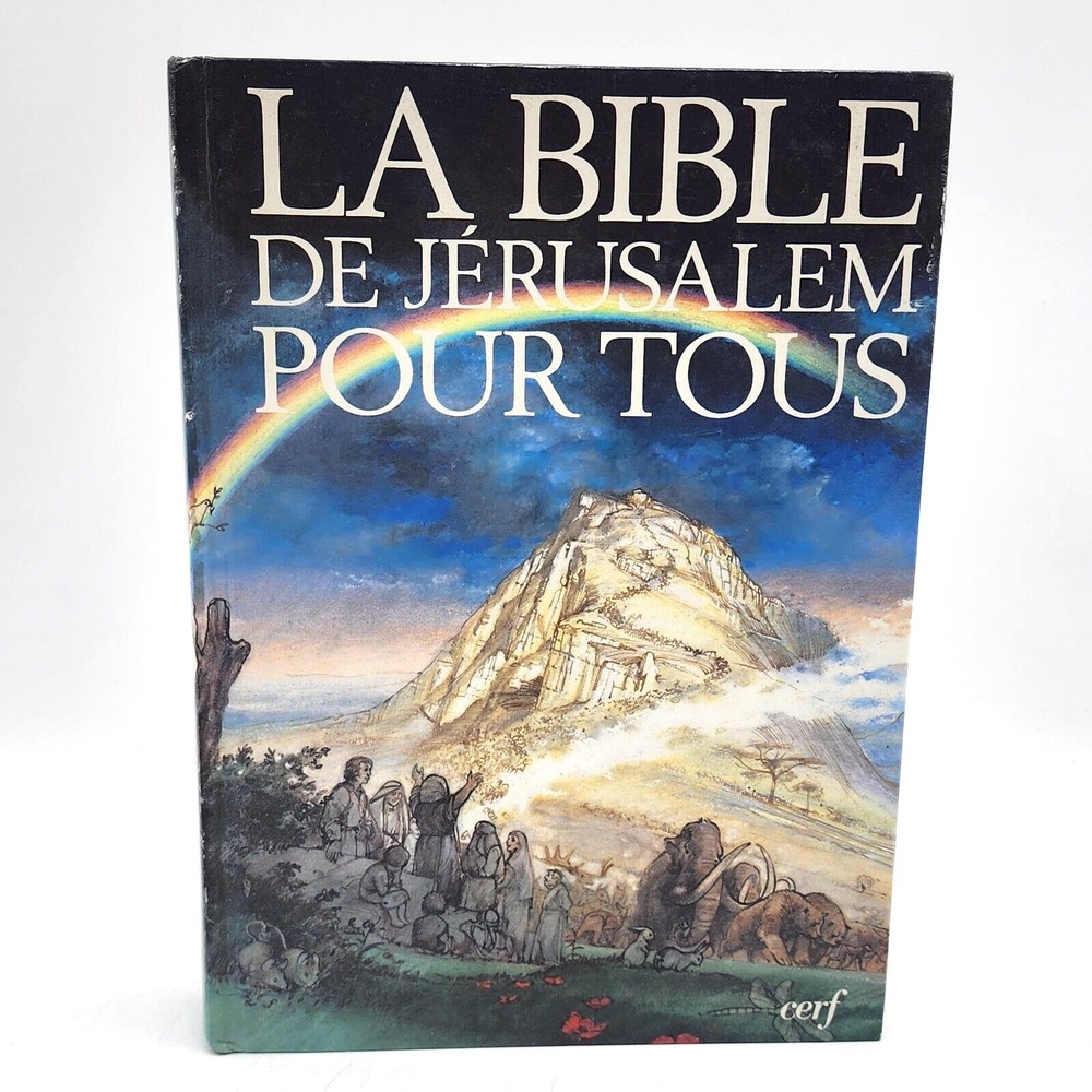 Bible de Jérusalem Pour Tous 1990 –‎ Illustrated Edition – French Catholic Bible